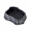 Anti-slip Climbing Pet Food Bowl Realistic Stone Reptile Food Bowl Mini Pet Water Dish  Gecko