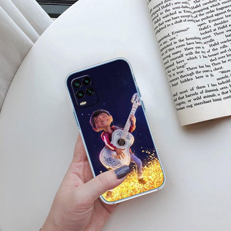Disney Coco Transparent Phone Case for Motorola Moto Edge 20 30 40 50 S30 Fusion Ultra Pro Neo Lite