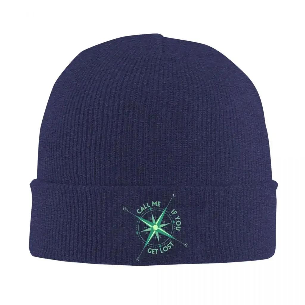 new Call Me If You Get Lost Bonnet Hats logo Beanie Hats Graphic Knit Hat Autumn Vintage Unisex Adult Hippie Thermal Elasti
