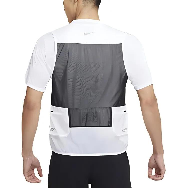 Nike Vests Men's White Crew Neck Moderate Other (Unisex) Vests DA1320 100
