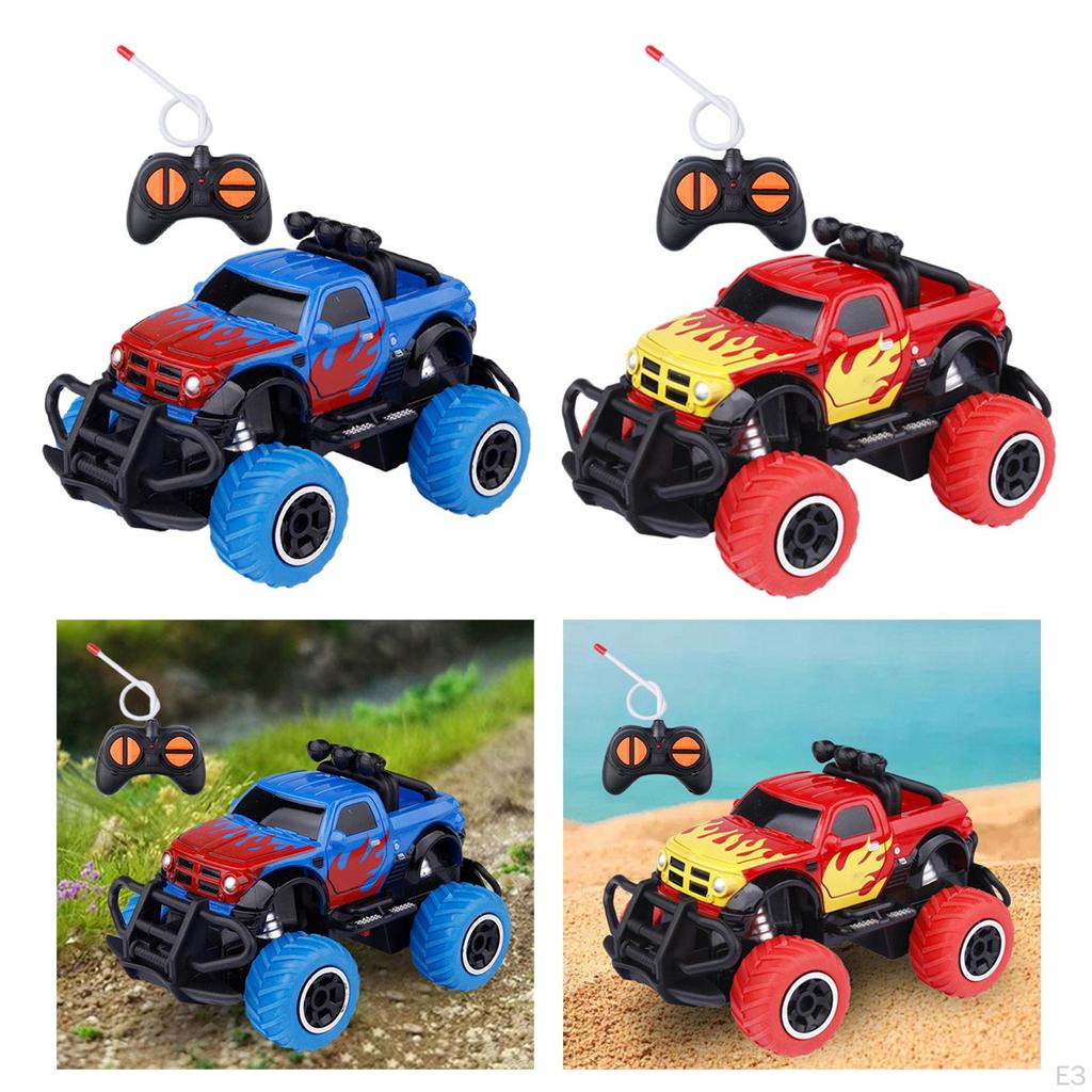 RC Car Waterproof Party Favor Drive System Off Roading Vehicle Boys Children Blue