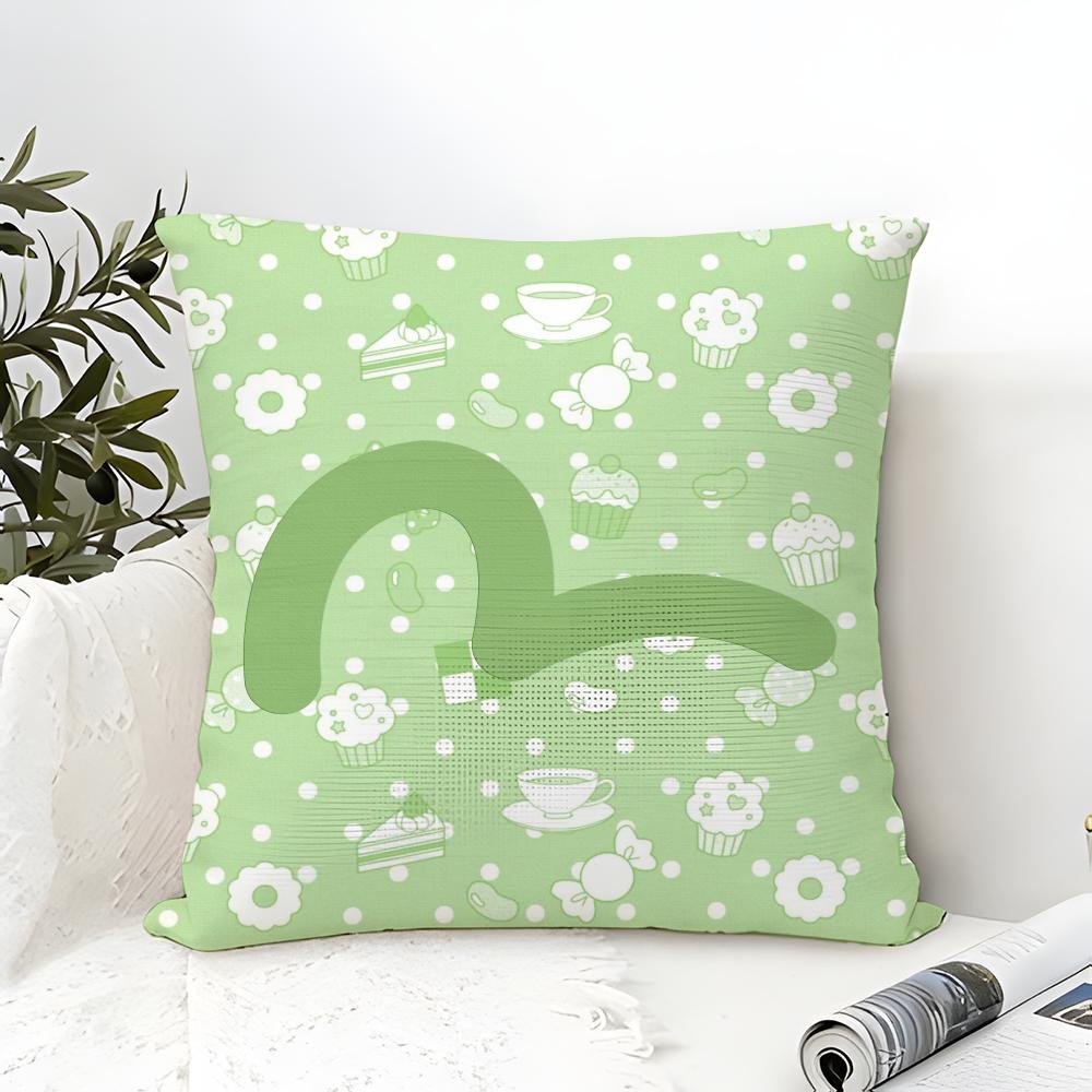 Jpop Denim EeeeeVISU Pillow Case Cotton Linen Fabric Square Zipper Pillowcase Home Decorative Living Room