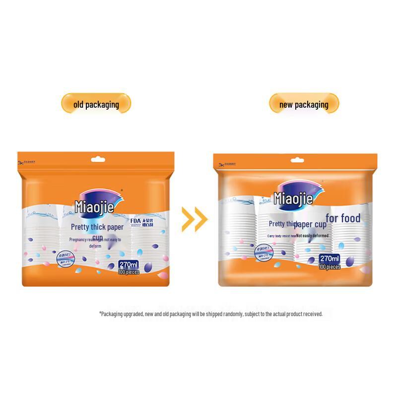 MIAOJIE MDCA100 Disposable Paper Cups