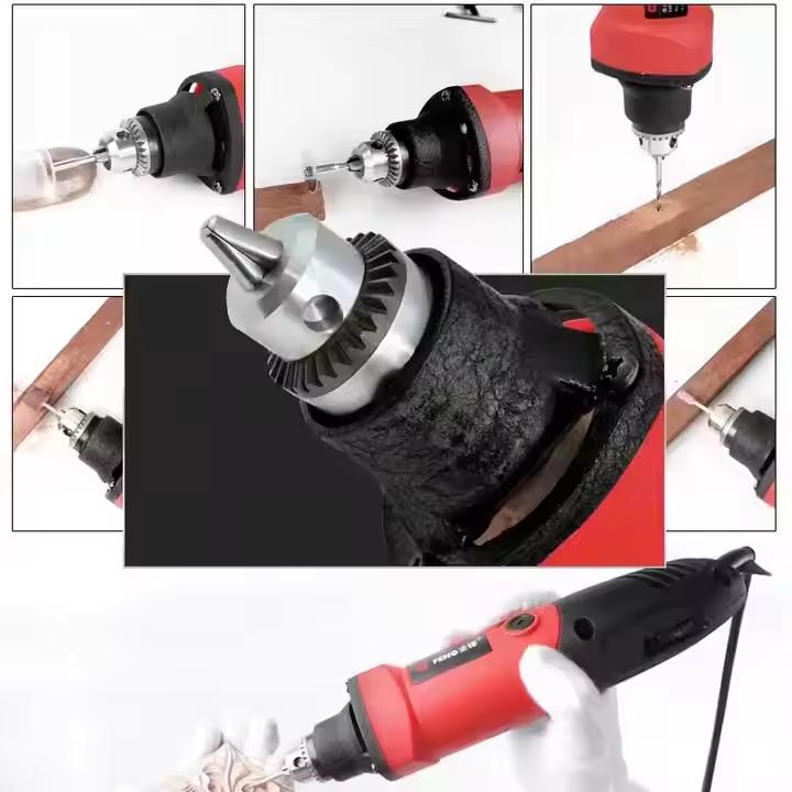 110V/220V Electric Mini Drill Engraver Polisher Power Rotary Tools Bits Accessory Set Electric Straight Grinder