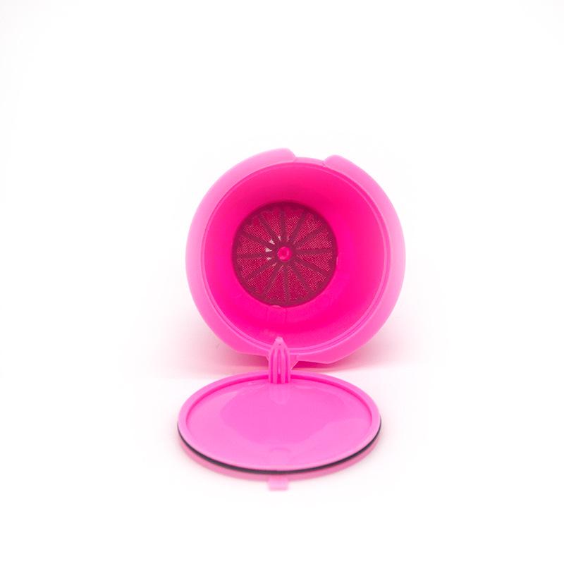 Coffee Capsule Filter: Refillable Stainless Steel & Plastic Duoqukusi Cup