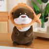 Lovely Design Fruit Otter Doll Soft Material Cartoon Animal Toy Otter Plush Toy  Kids Room