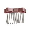 Silk Bow Non-Slip Hairpin Comb – Perfect for Styling Bangs and Shredded Hair.
