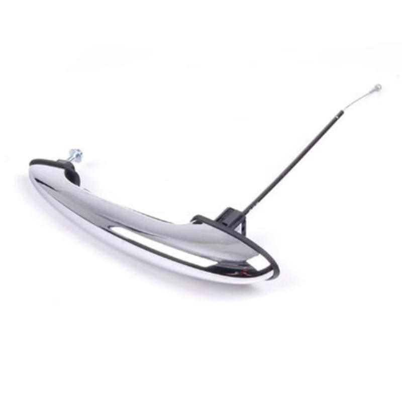 LHD vnější klika předních dveří vnější klika dveří chromová pro BMW Mini Cooper One R50 R52 R53 R55 R56 R57 R58 R59