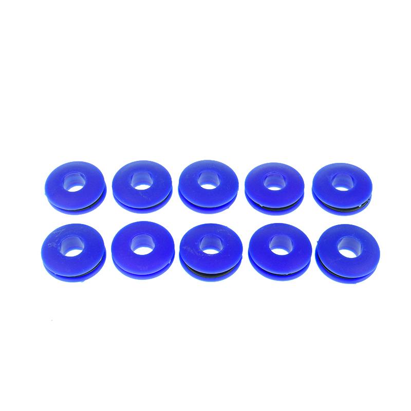 10 Stück Kunststoffösen Set Runde Ösen Planenösen Solarabdeckung Pool Zum Reparieren von Planen und Befestigen von Solarabdeckungen