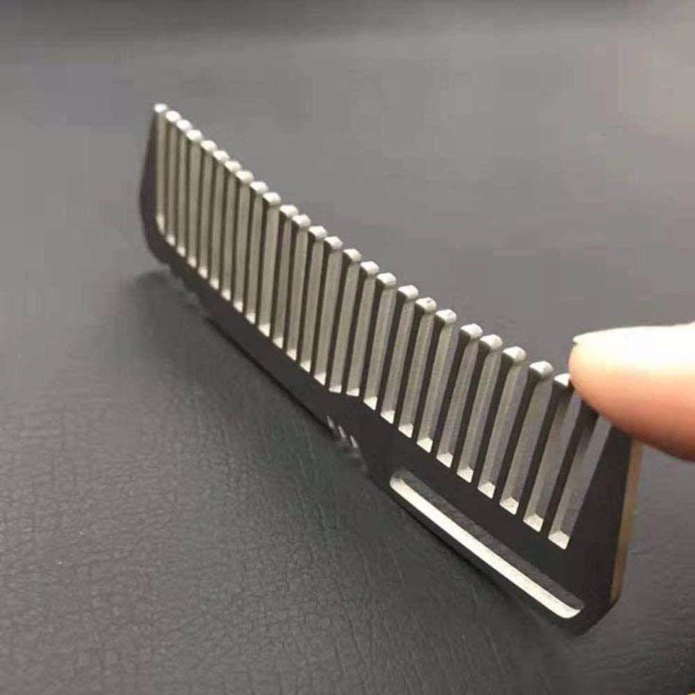 Super Light Pocket Titanium Camping Outdoor Tools EDC EDC Gear Combs Titanium Comb Hair Combs Comb