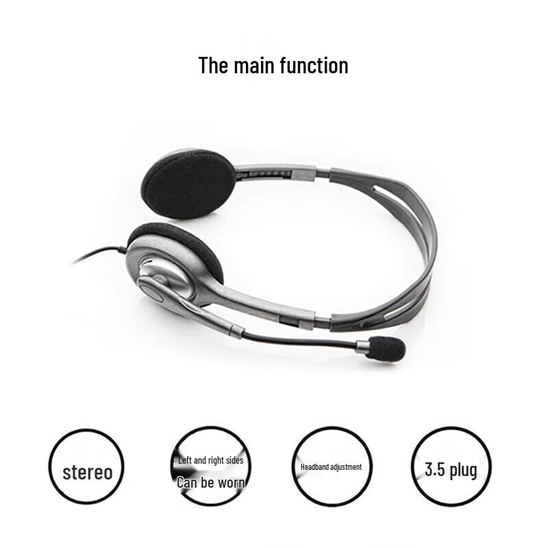 Logitech H111 Wired Stereo Headset