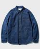 Fp142 3P Washed Denim Jacket Deep Blue Sjls1521