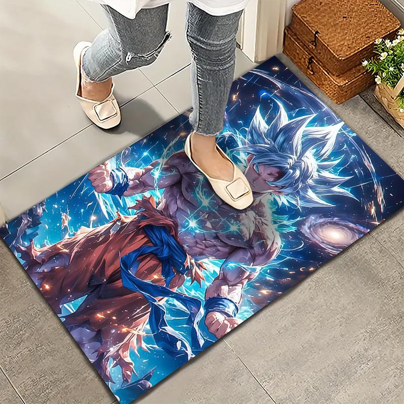 Son Goku Carpet Rug For Living Room Bedroom Home Sofa Decoration Kids Play Nonslip Floor Mat