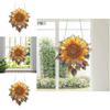 Sunflower Acrylic Window Hanging Decorative Art For Home Living Room Decor