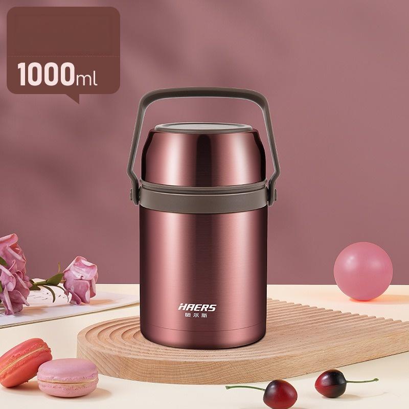 HAERS 1L Insulated Food Jar 304