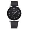Lvpai Women's Casual Quartz Leather Band Watch Analog Valentine Gift Crystal Stainless Steel
