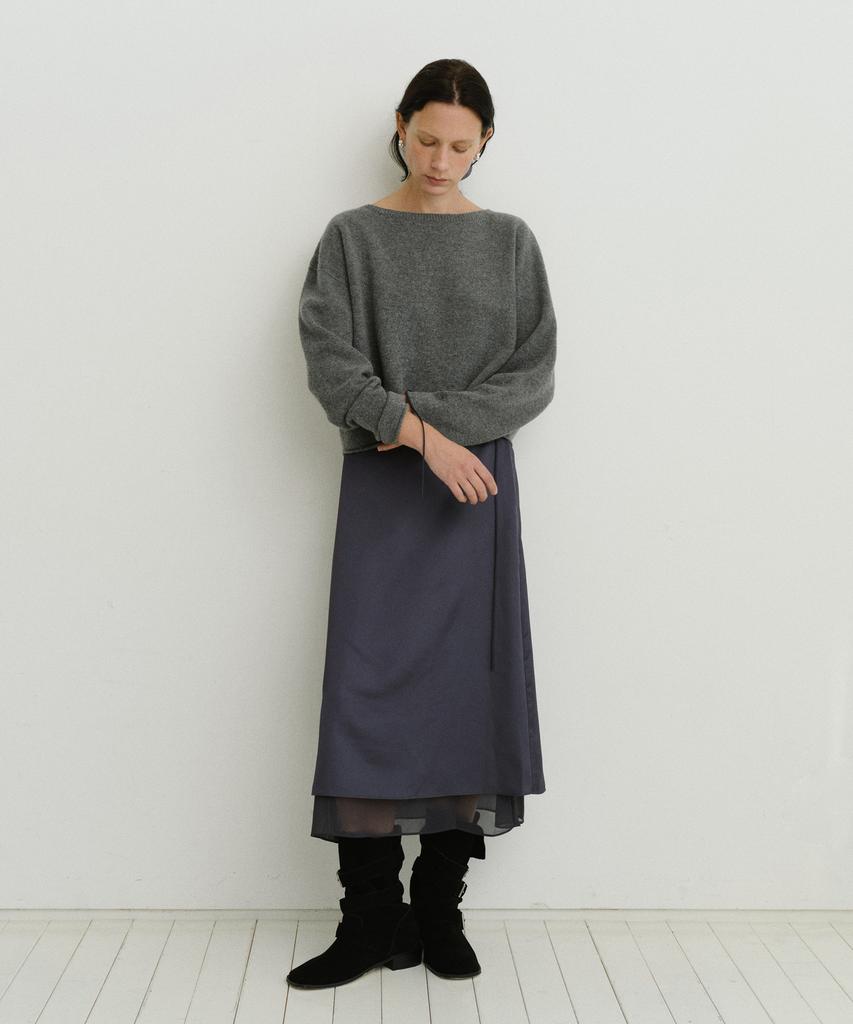 Yulago Silky Layered String Skirt
