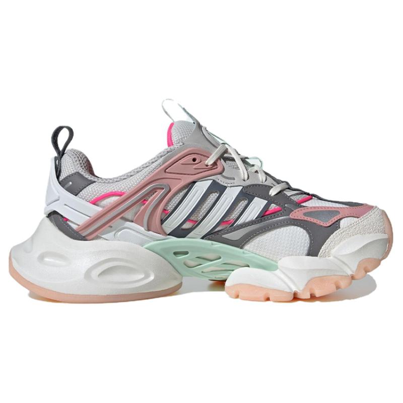 Adidas Damen Xlg Runner Deluxe 'Weiß Grau Pink' Sneaker IH7797