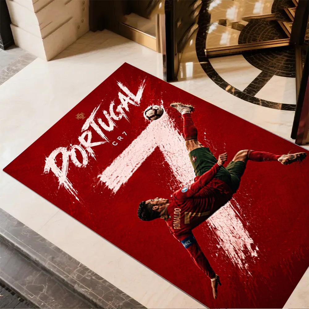Crz Football Legends Carpet Perfect for Game Room Playrooms Dormitory Decorate room Anti-slip Rug Decorate Offices Spiritual Gift