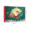 Christmas Socks Advent Calendar 24-Day Countdown Box Santa Reindeer Snowflakes Kids Blind Boxes Countdown Gift Xmas Party Favors