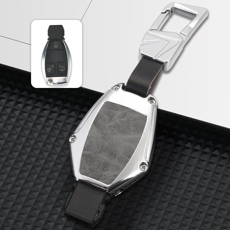 Mercedes-Benz Key Case for GLA200, GLC260L, C-Class, GLS, CLA200 - Full Coverage Shell