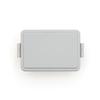 Miyoshi Seisakujyo GEL-COOL Square Integrated Ice Pack Square Lunch Box M Bento Box Oyster Gray 15 X 9.4 X 6 Cm 400ml 1 Tier Lunch Box for Women and