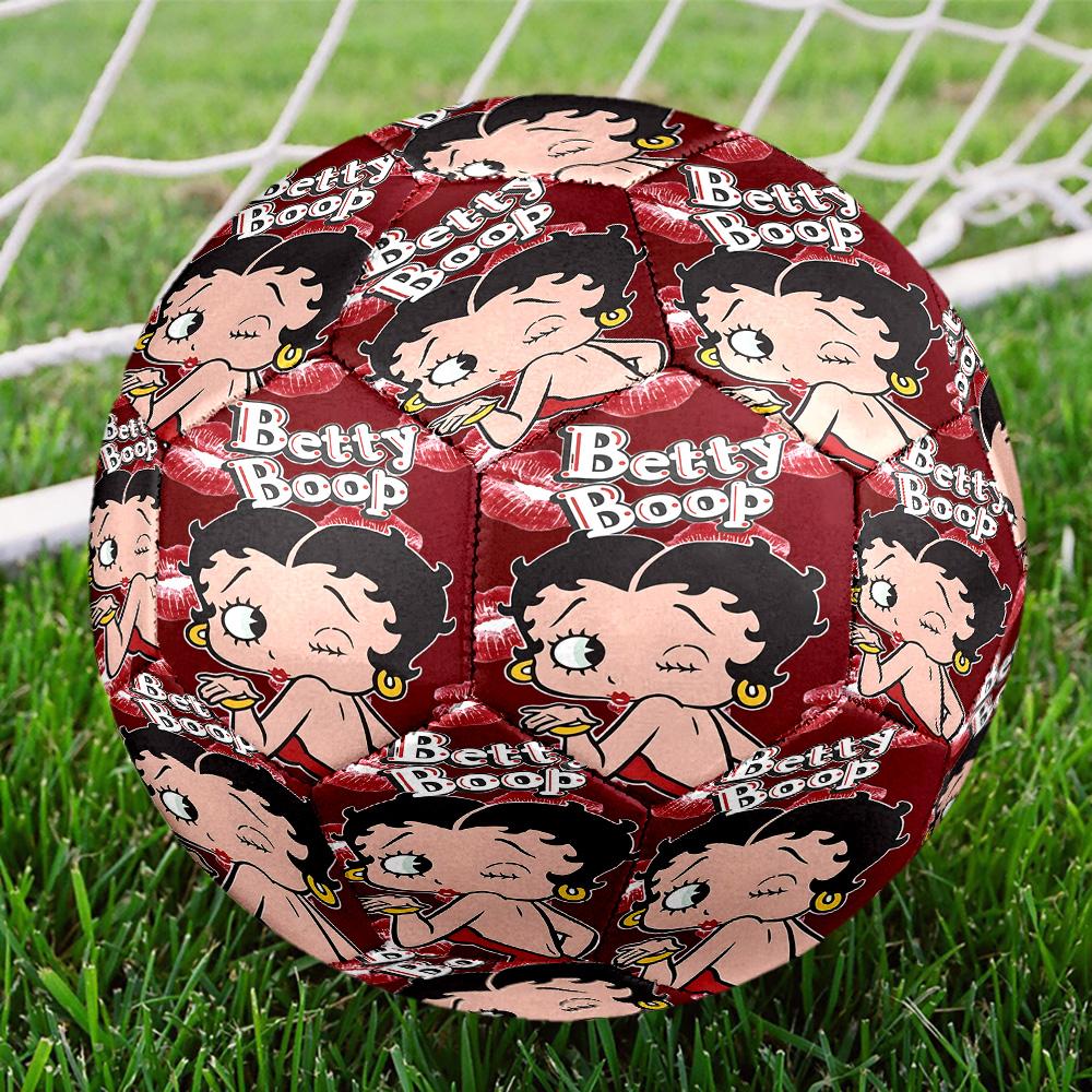 Sexy Doll Print Size 5 Soccer Ball, Standard Match Football for Sports Game and Team Practice, Ideal Gift for Soccer Fans