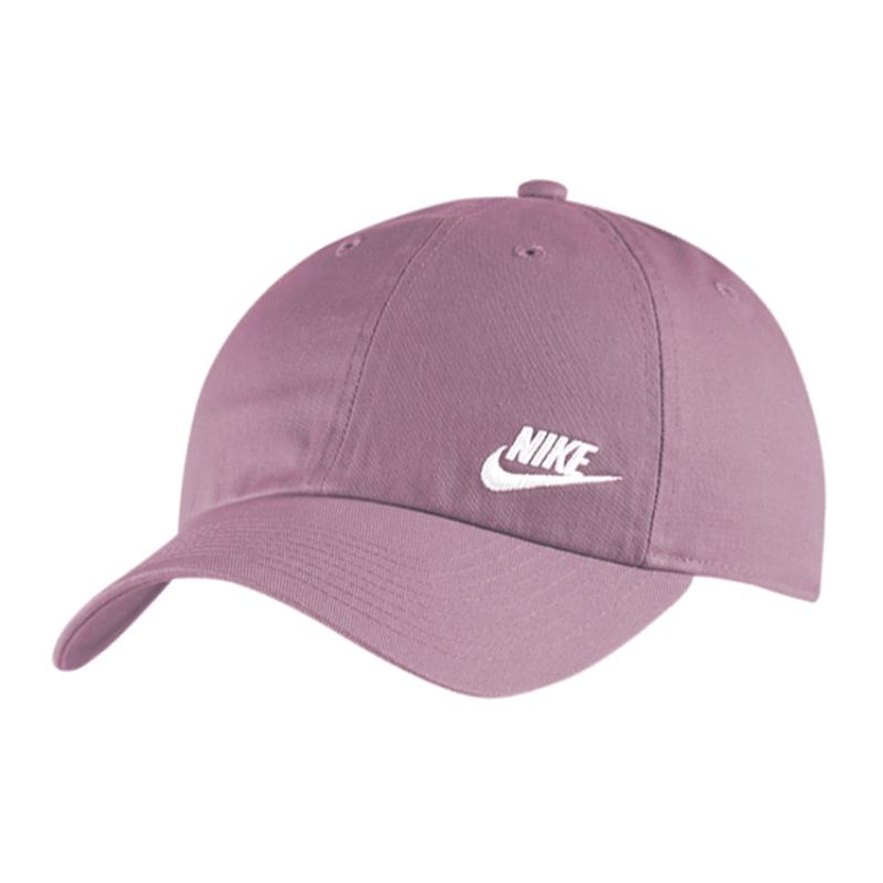 

Nike Heritage Baseball Caps Women s Light Purple White Logo Casual AO8662-515