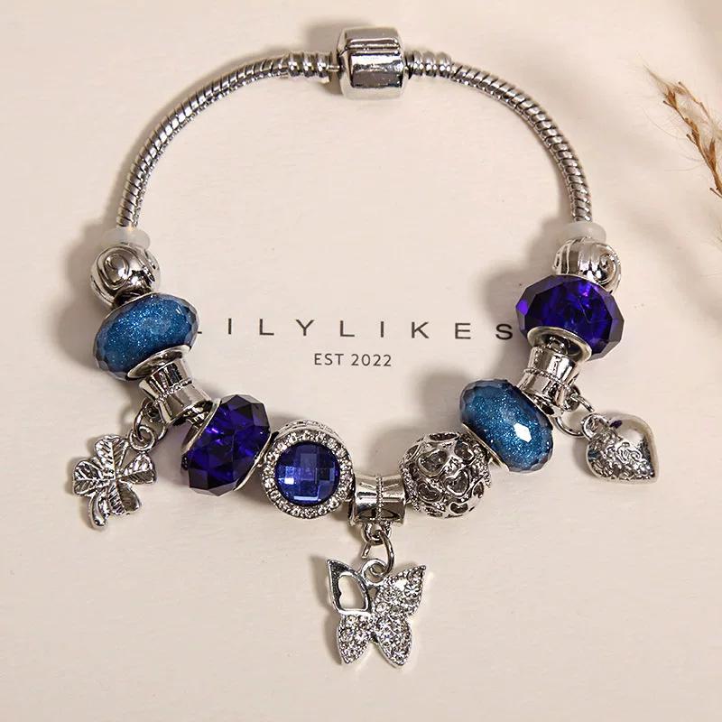 Elegant Women's Bracelet – Luxury Retro Beaded Design with Panjia Style for a High-End, Exquisite Feel.