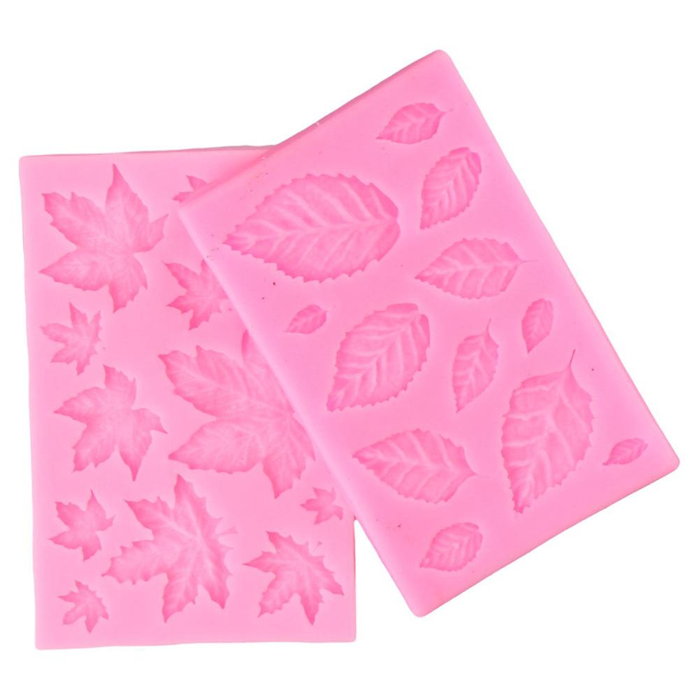 

2Pcs Square Silicone Mold Pink Baking Mold Cake Decoration Tools for DIY Chocolate Kitchen Baking