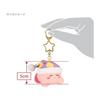 [Sanei Boeki] Plush Kirby Star Mini Mofu Mascot Keychain Sleep