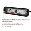 1Pcs Led Forklift Safety Lights Straight Red Hazardous Light Strips Reverse Trucks, Excavators, Industrial Equipment Lights