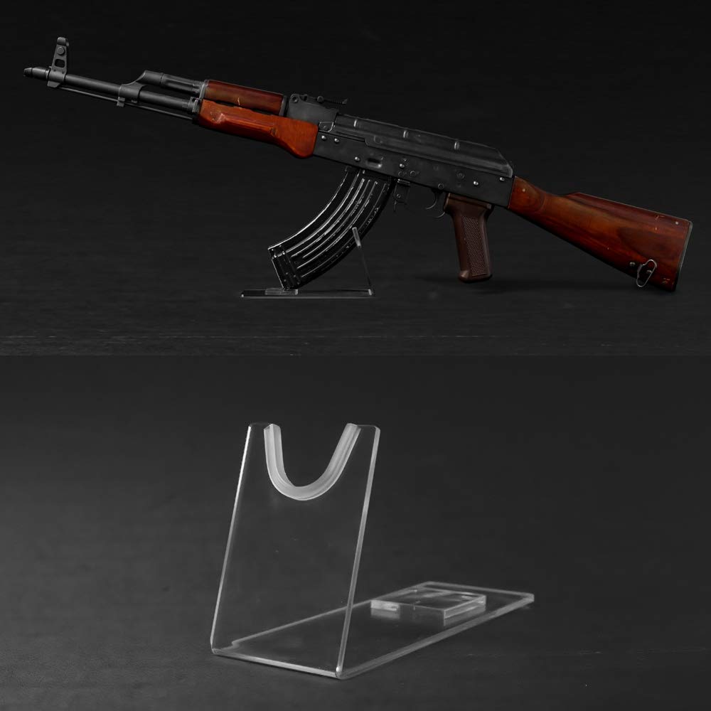 LayLax Handfeuerwaffe Airsoft Zubehör F.FACTORY Ständer/Transparent (2-teiliges Set)