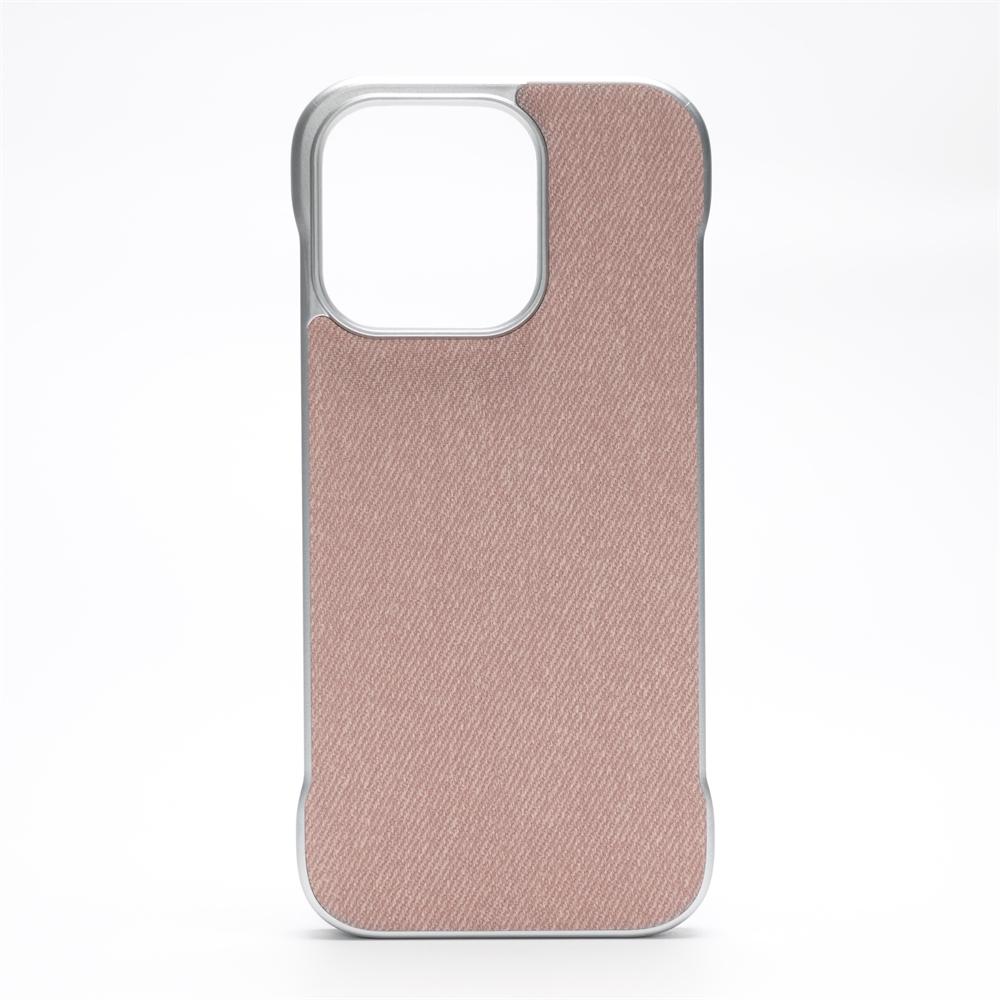 

Ultra Thin Frameless Cloth Texture Magnetic Case For iPhone 17 Air 16 Pro Max 15 14 MagSafe Wireless Charge Borderless Hard Cove For iPhone 15 Pro