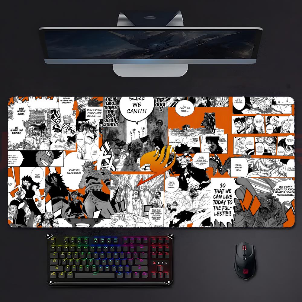 Anime Fantasy Ffairy Tail Mouse Pad Mousepad Large Gaming Lockedge Thickened Pc Table Desk Mat