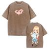 Marin My Darling T-shirt Anime Fashion Washed Y2k T Shirt Men Women Clothing Cotton Tees Tops