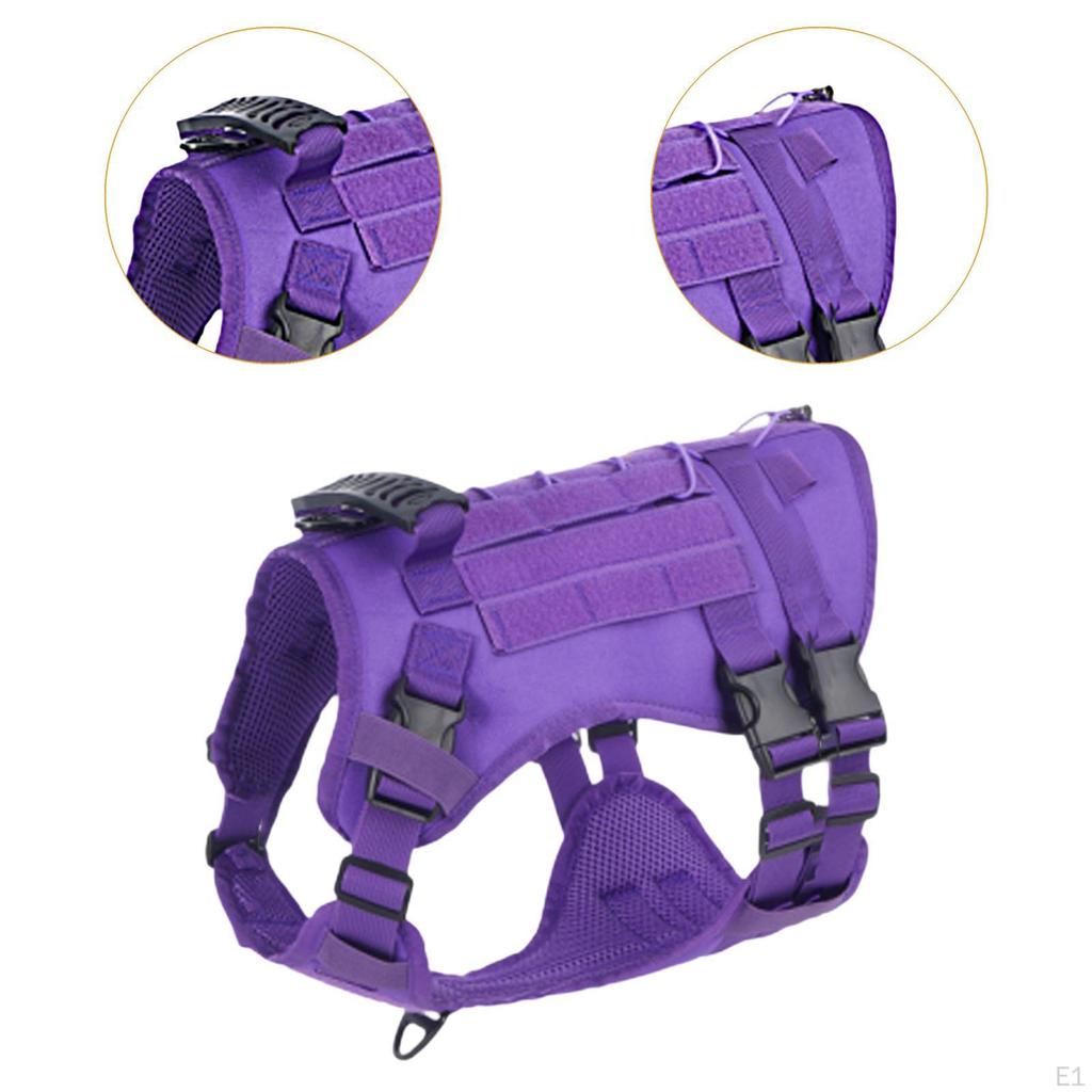 Breathable Pet Harness with Easy Control Handle, Dog Vest.