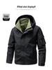 Men's Versatile Hooded Windbreaker: Trendy, Casual, Sporty, and Minimalist for Spring and Autumn