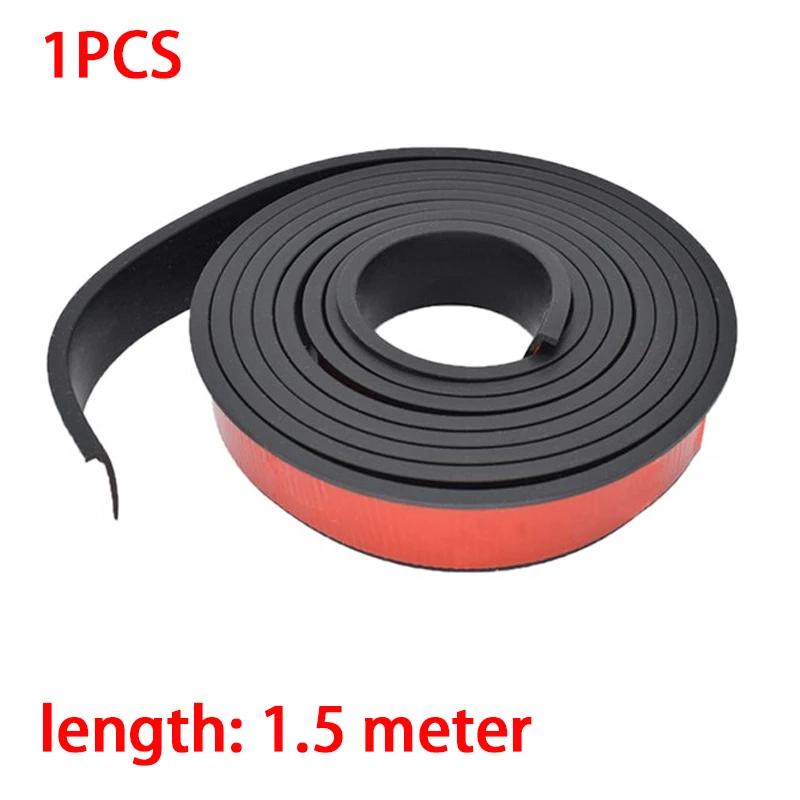 1.5m Bell Arched Wing Fender Self-adhesive Car Wheel Eyebrow Anti-collision Strip Fender Accessories