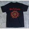 Vintage Alice In Chains Print Short Sleeves T-shirt Grunge Rock Band Graphic Men Women 90s Alternative Music Merch Gift For Fan