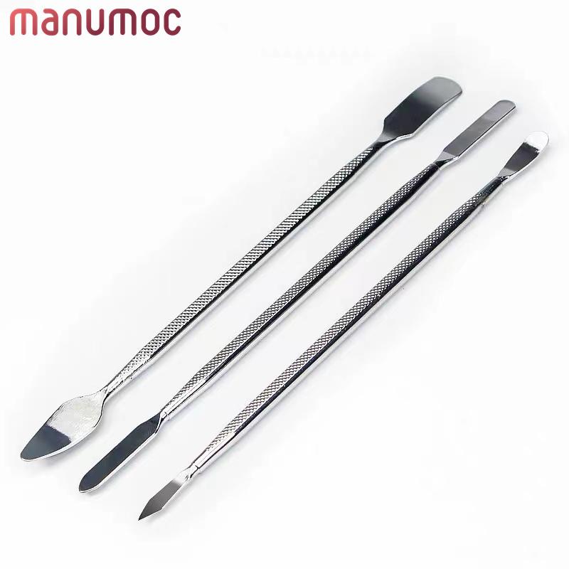 3in1 Metal Crowbar Pry Opener Kit For iPhone Back Cover Glass Disassembly Removal Repair Tools