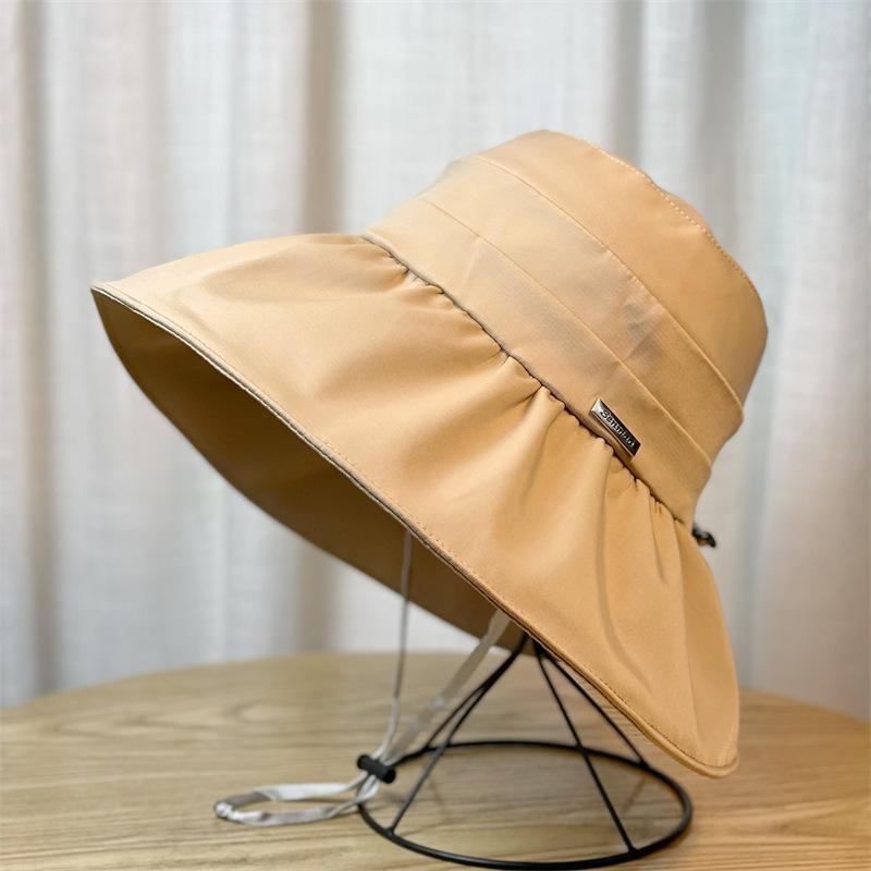 Sunshade Fisherman Sunscreen Hat Women Spring And Summer Large Casual Eaves
