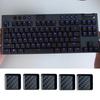 DIY Customs Keyboard Keys 5Pcs Keycap Carbon Fiber Texture Nonslip Cover for G915/G813/G815/G913 TKL