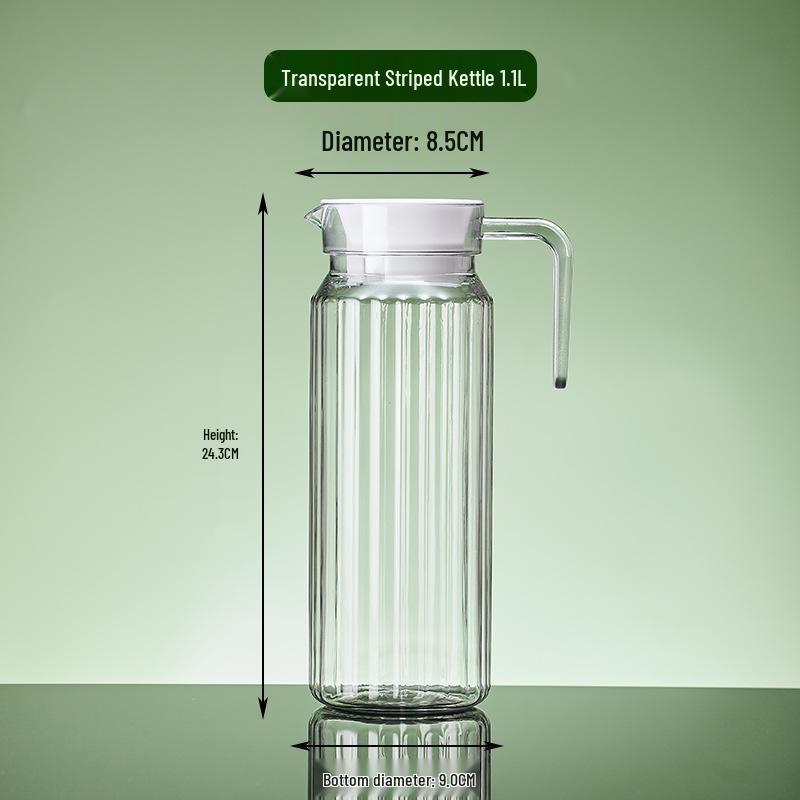 Large Capacity Acrylic Tea and Juice Pot for Restaurant and Hotel Use Standard