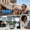 New AI Smart Glasses 1080P HD Camera Chat GPT 32GB Memory 144+Translation BT Call Music Video Smart Glasses For Men Women