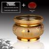 Ceramic Indoor Incense Burner for Buddhist Offerings - Small Holder for Living Room or Buddhist Hall.