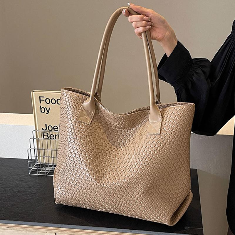 Yogodlns Crocodile Pattern Tote Bag With Large Capacity, Business Casual Portable Women's Shoulder Bag For Teen Girls Women