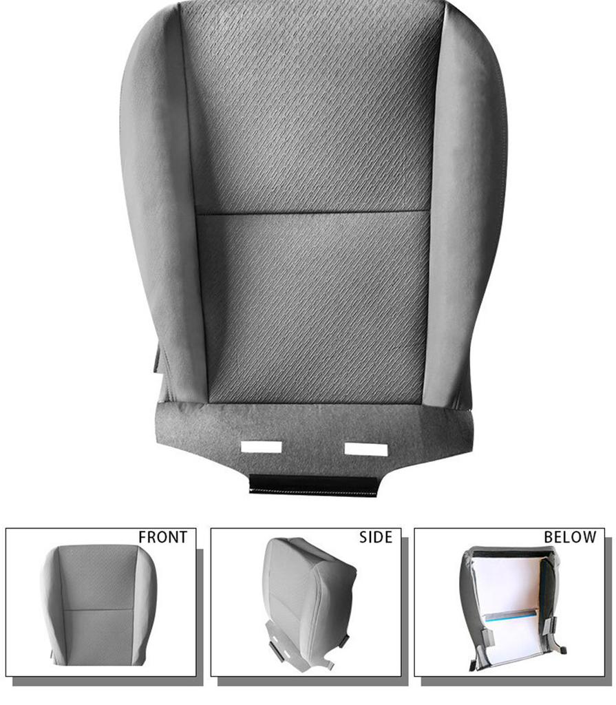 Potah sedadla řidiče spodní látkový pro 07-14 Chevy Silverado1500 2500HD Náhrada