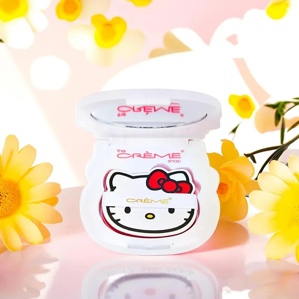 THE CREAM SHOP Hello Kitty Red Ribbon Mirror Compact Parchment Paper 100 Sheets