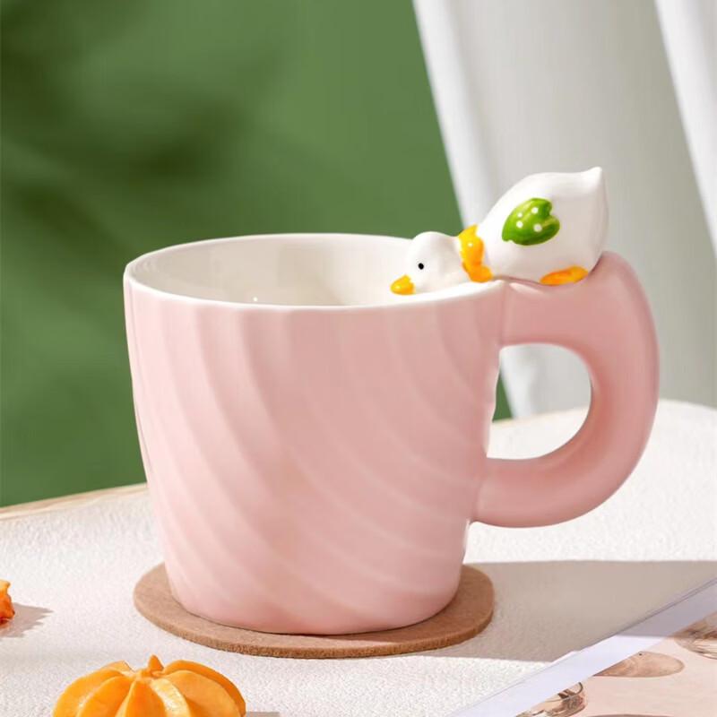 Cute Cat Ceramic Couple Mug